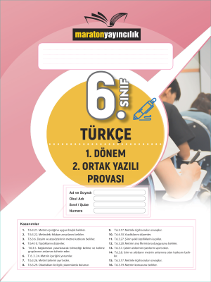 6. Sınıf Türkçe Ortak Yazılı Provası